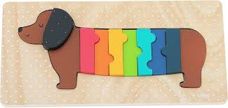 Dog wooden puzzle - Ahşap Köpek Puzzle - Andy Westface resmi